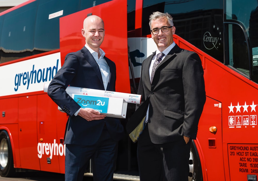 Zoom2u partners with Greyhound Australia