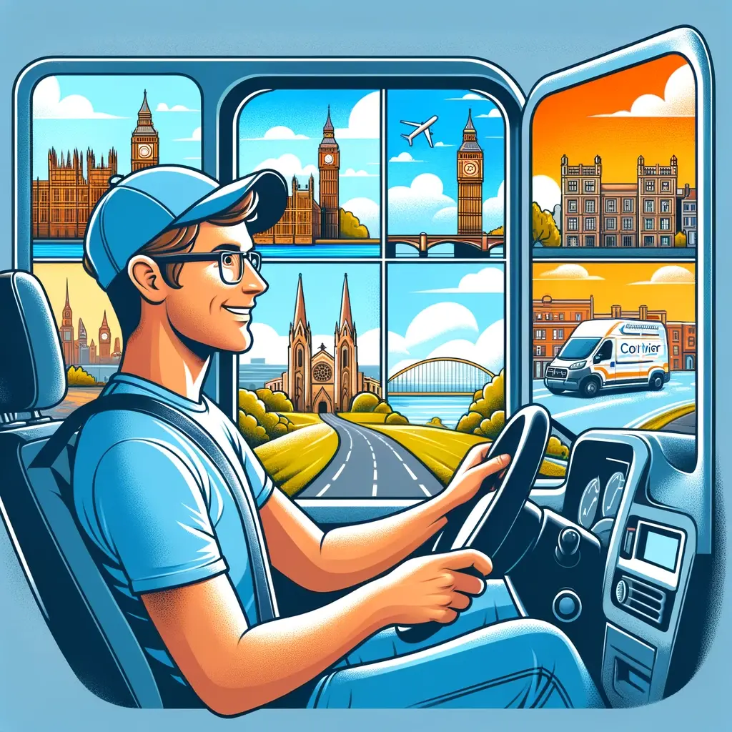 Courier Driver Opportunity to Travel
