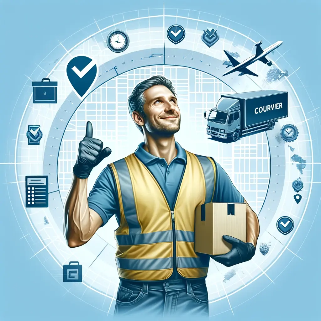 Courier Driver Sense of achievement
