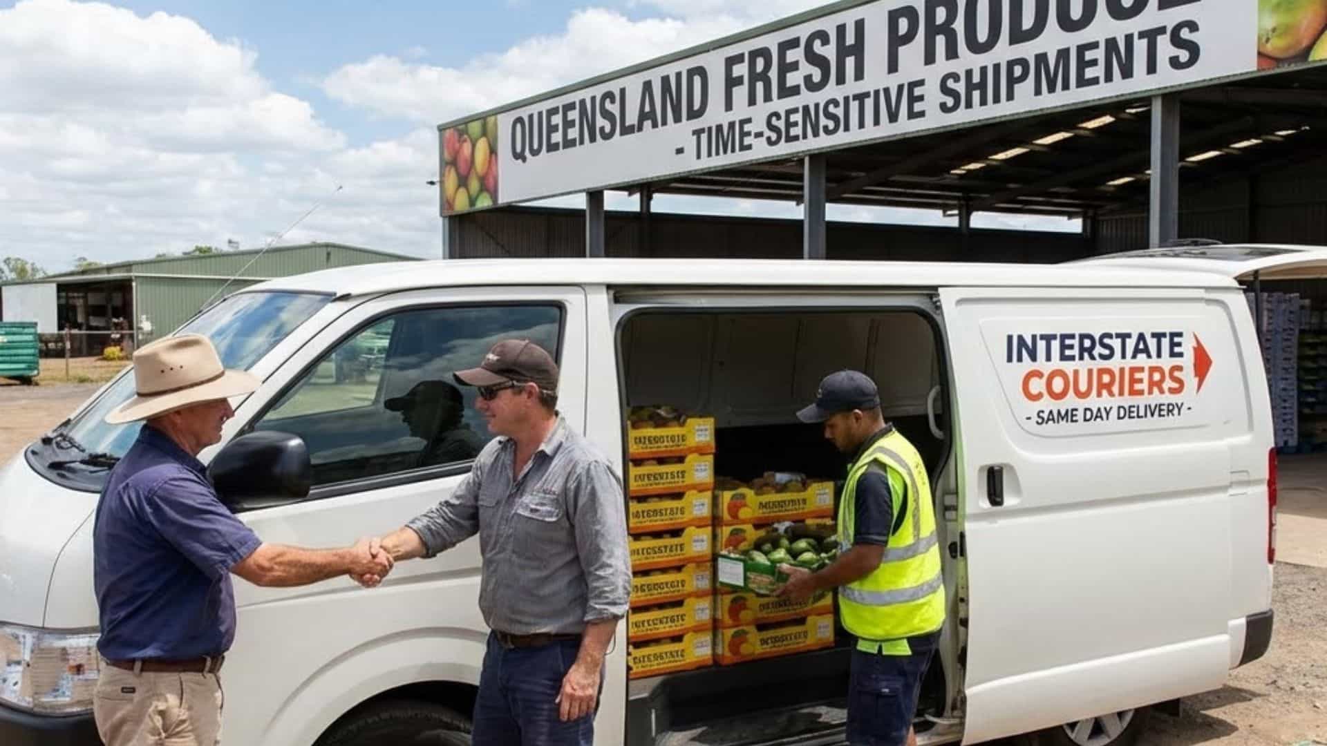 Why Queensland Agribusinesses Depend on Same-Day Interstate Courier Services